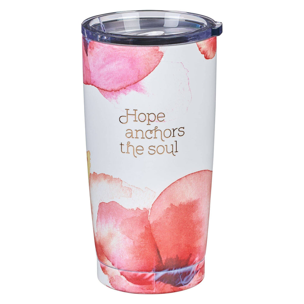 SS Travel Mug Coral Poppies Hope