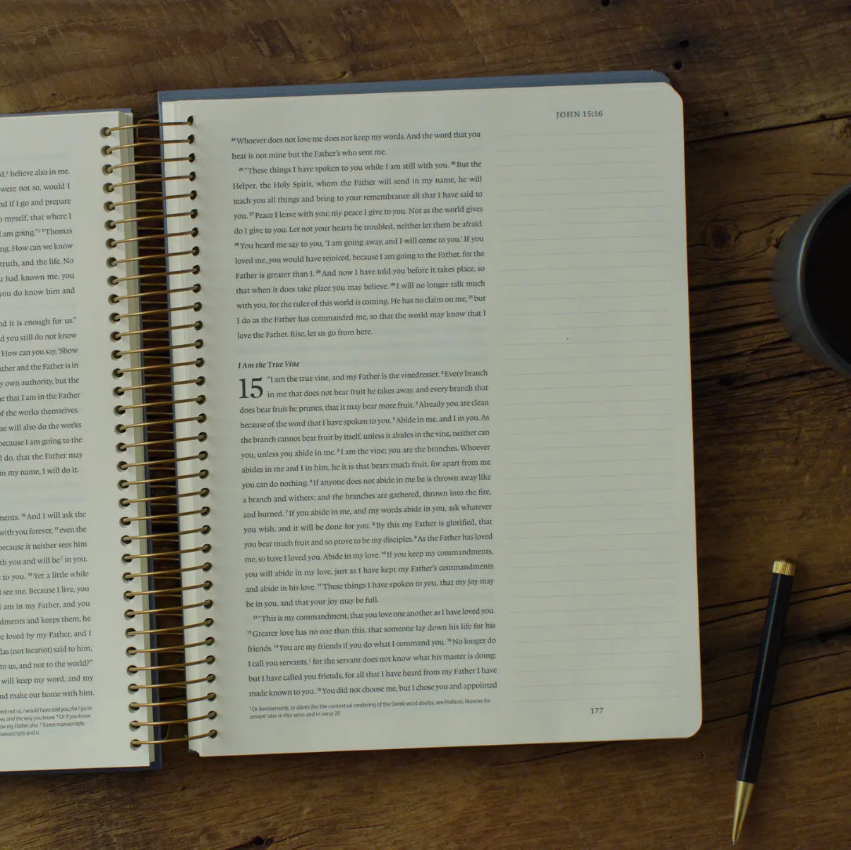 ESV Spiral-Bound Journaling Bible – New Testament (Hardcover Edition)