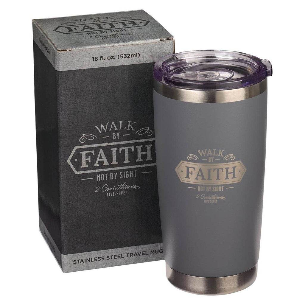 Mug SS Travel Walk By Faith 2 Cor. 5:7