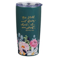 Tumbler SS Blue Be Still Ps. 46:10