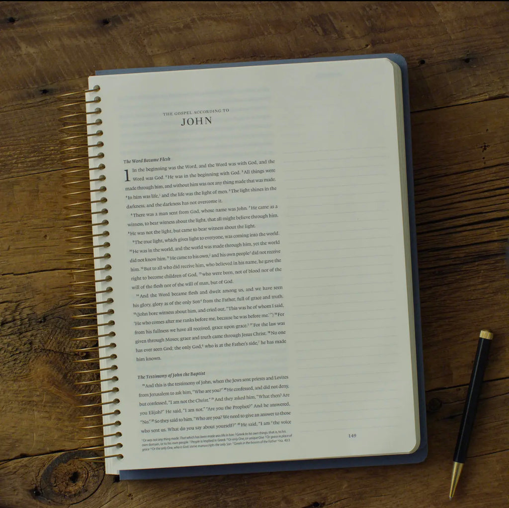 ESV Spiral-Bound Journaling Bible – New Testament (Hardcover Edition)