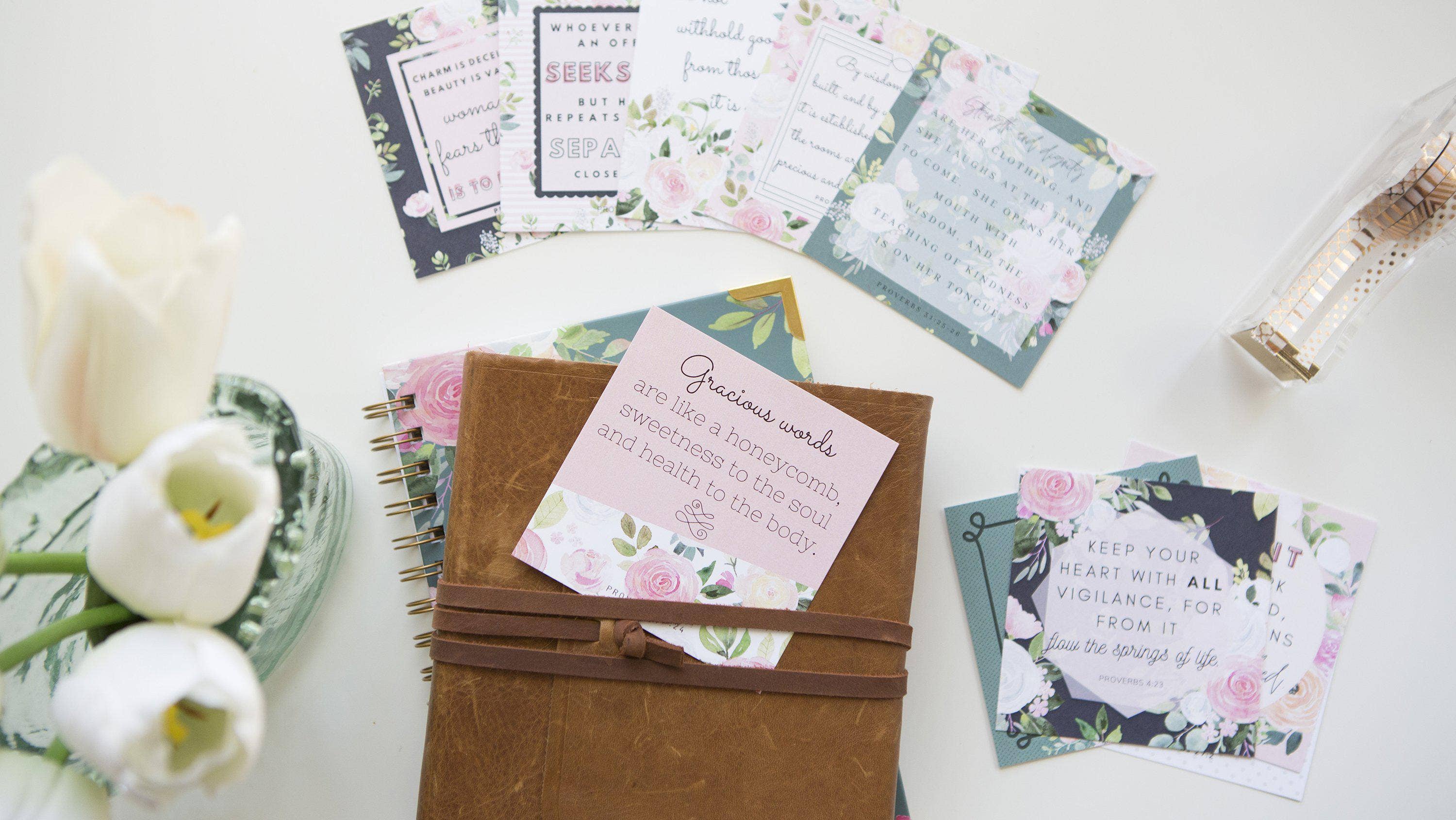 Proverbs 31 Woman Scripture Cards | Verse Cards