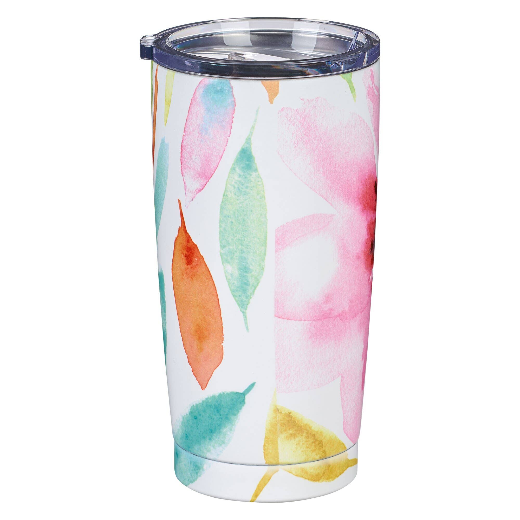 SS Travel Mug Pink Daisies Shine