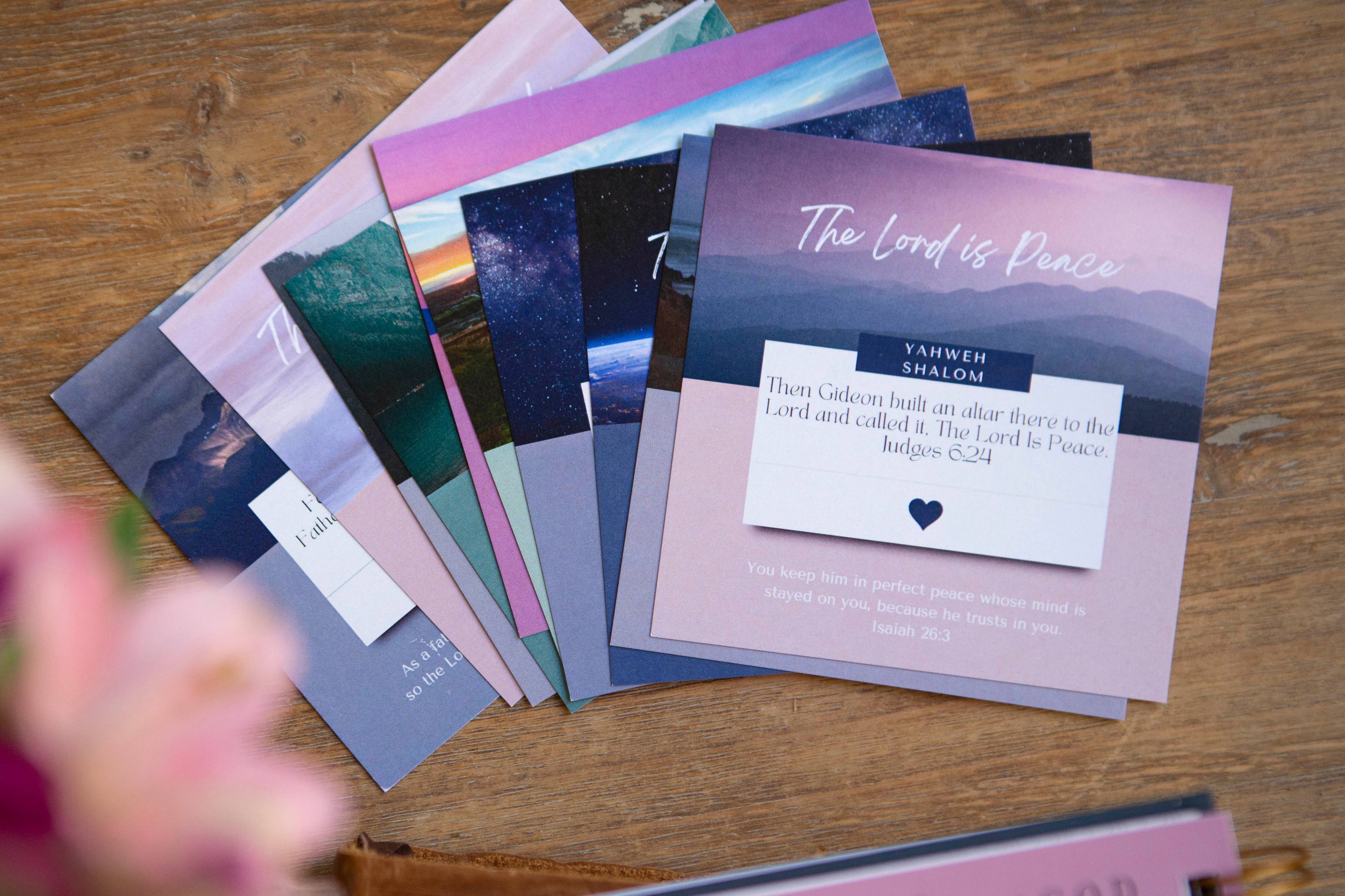 Names of God Scripture Cards