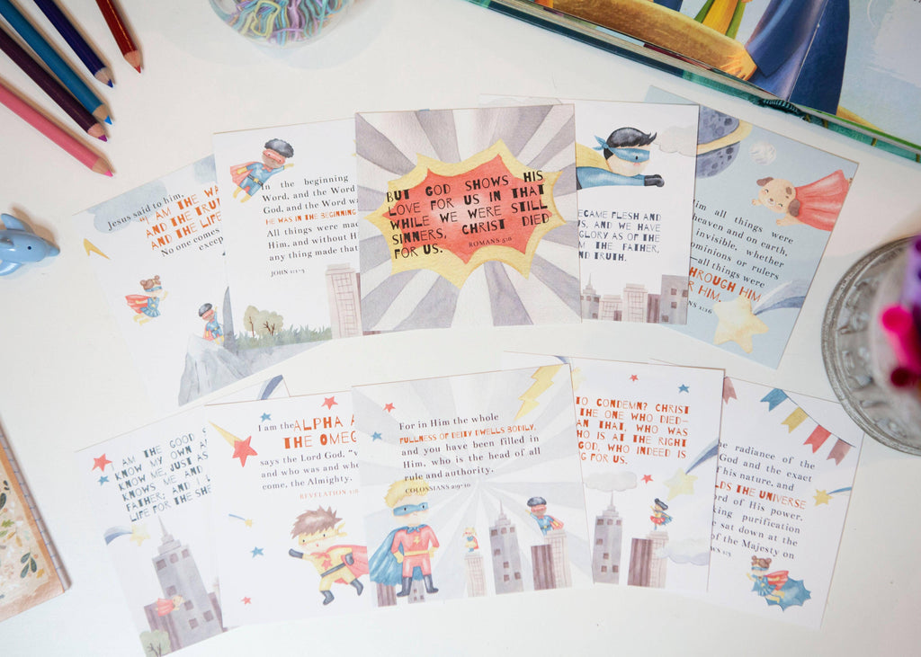 All About Jesus Kids Scripture Cards