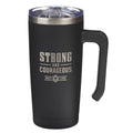 Tumbler SS Strong and Courageous Josh. 1:9