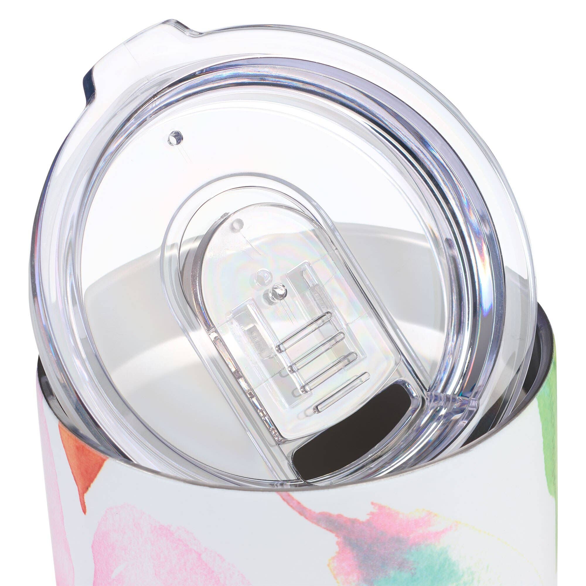 SS Travel Mug Pink Daisies Shine