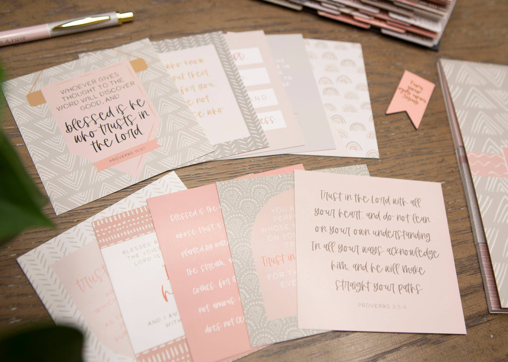 Bible Verse Cards on Trusting God