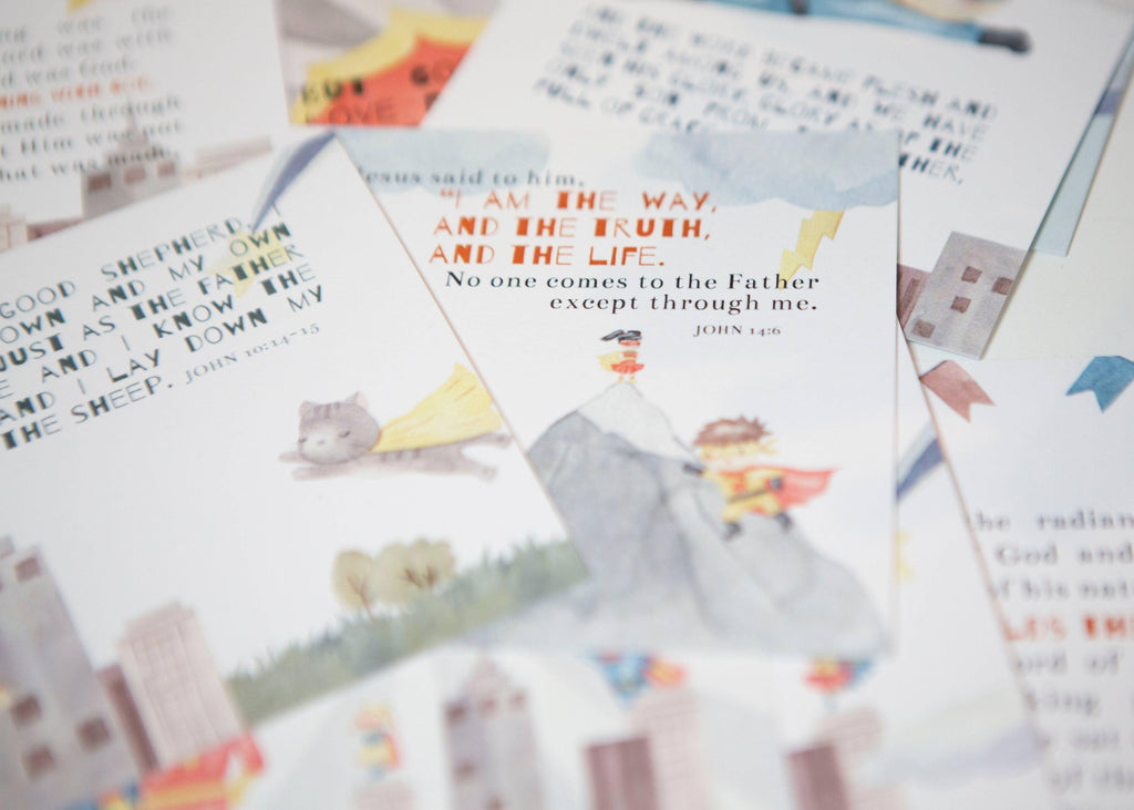 All About Jesus Kids Scripture Cards