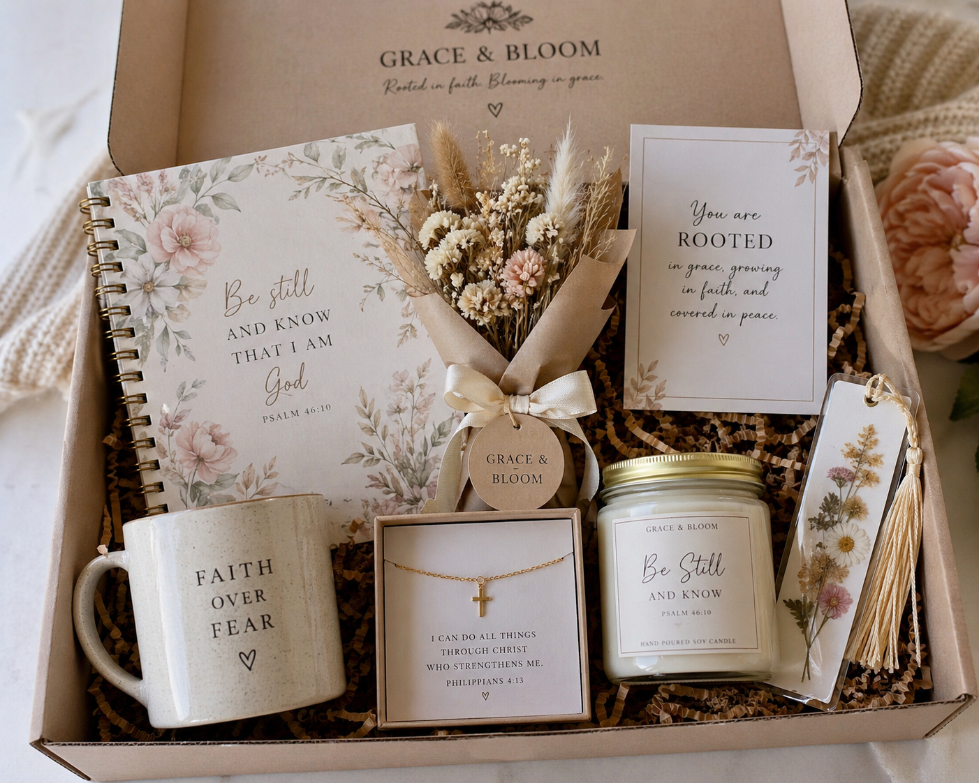 Grace & Bloom Monthly Box – Rooted in Peace