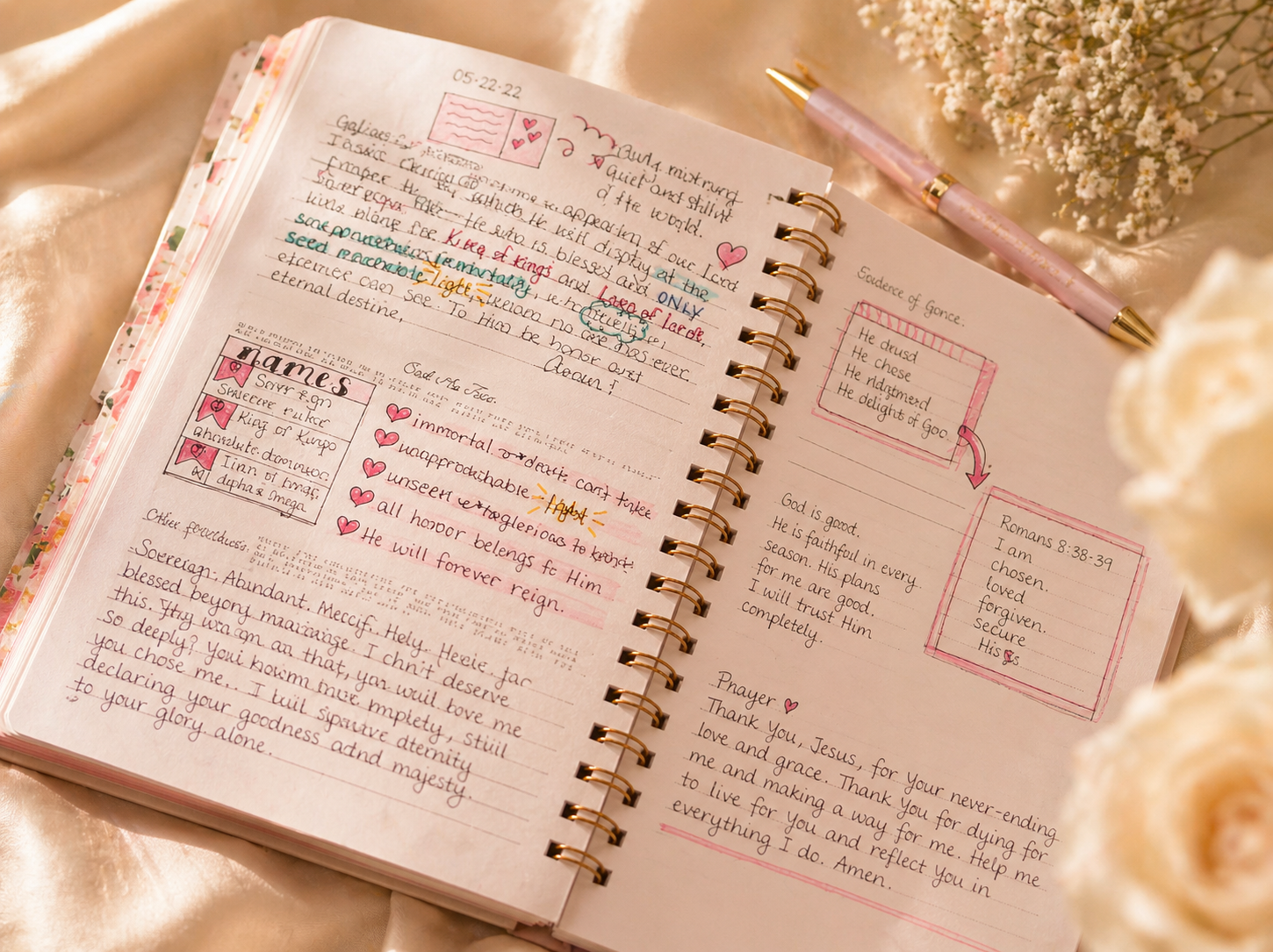 “Bloom in His Word” Journal
