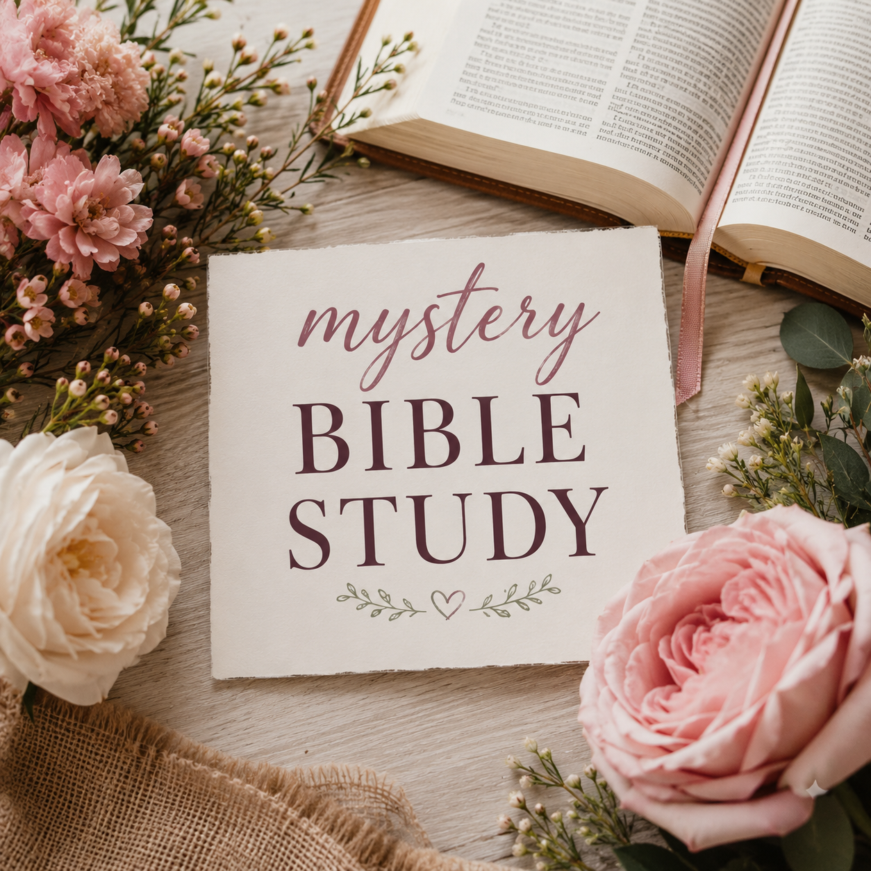 📖 Mystery Bible Study of the Month 📖