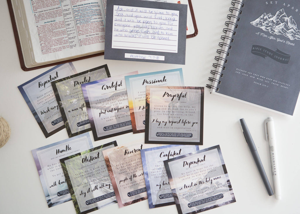 Scripture Cards for Men | Mens Verse Cards