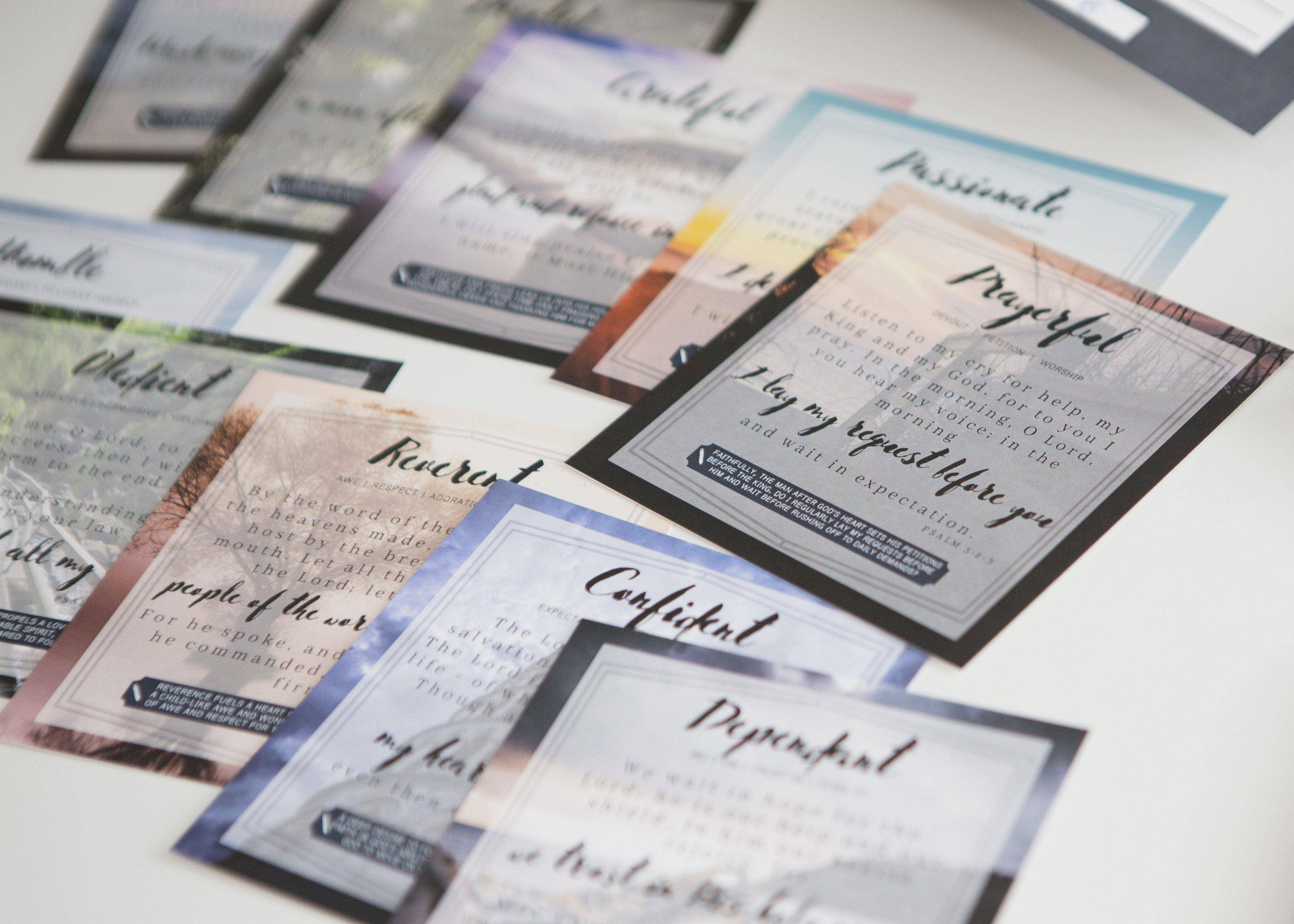 Scripture Cards for Men | Mens Verse Cards