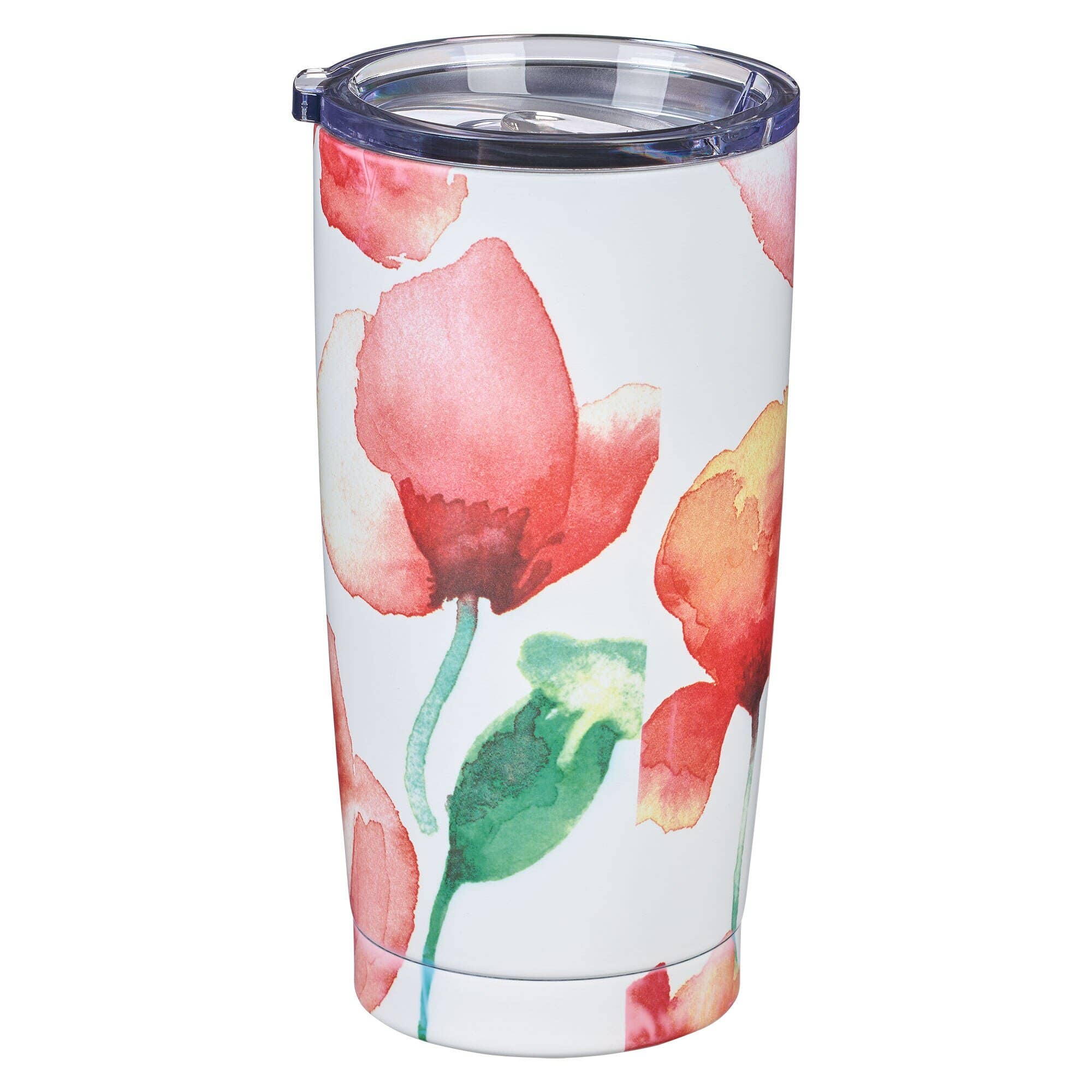 SS Travel Mug Coral Poppies Hope