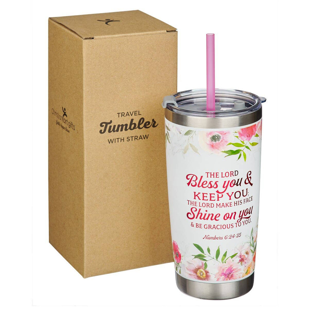 Mug SS Travel Floral Mom Num. 6:24