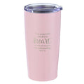 Mug SS Travel Pink Trust In Lord Prov. 3:5