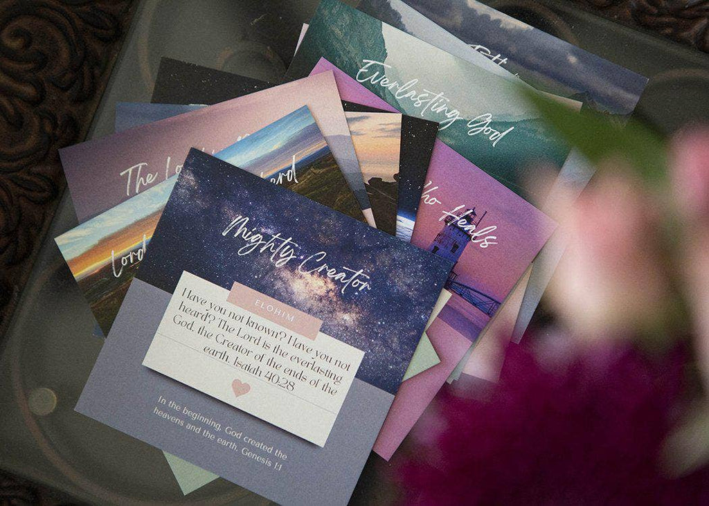 Names of God Scripture Cards